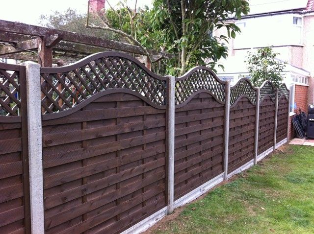 Dark Artistic Fence